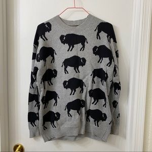 F21 Exclusive Buffalo Sweater
